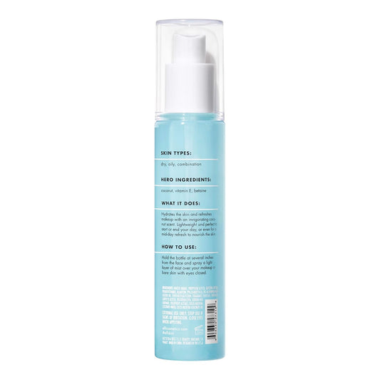 e.l.f. SKIN Holy Hydration! Hydrating Coconut Mist – Refreshes, Soothes & Nourishes with Tropical Scent (2.7 fl oz)