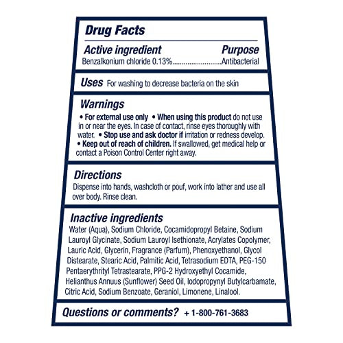 Dove Antibacterial Body Wash – 20 oz, Moisturizing & Hydrating for All Skin Types