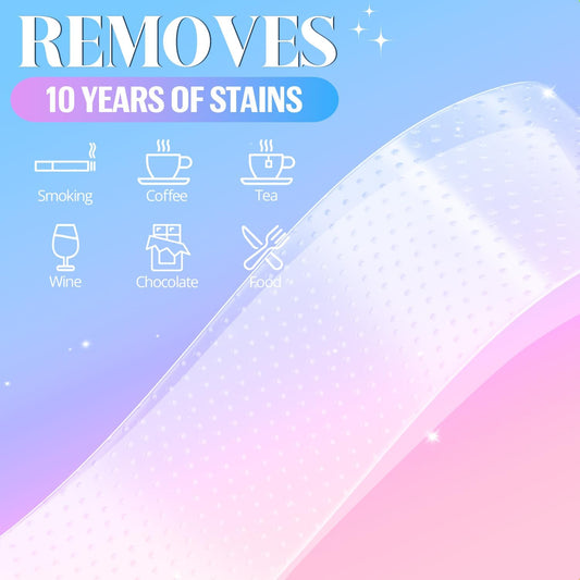 Annecal Teeth Whitening Strips – 28 Pcs Enamel-Safe, Sensitive Whitening Kit with Mint Freshness (14 Treatments)