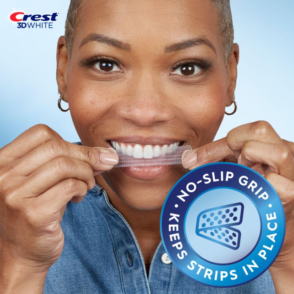 Crest 3D Whitestrips Age Renew – Professional Teeth Whitening Kit, 21-Day Treatment with 42 Enamel-Safe Strips