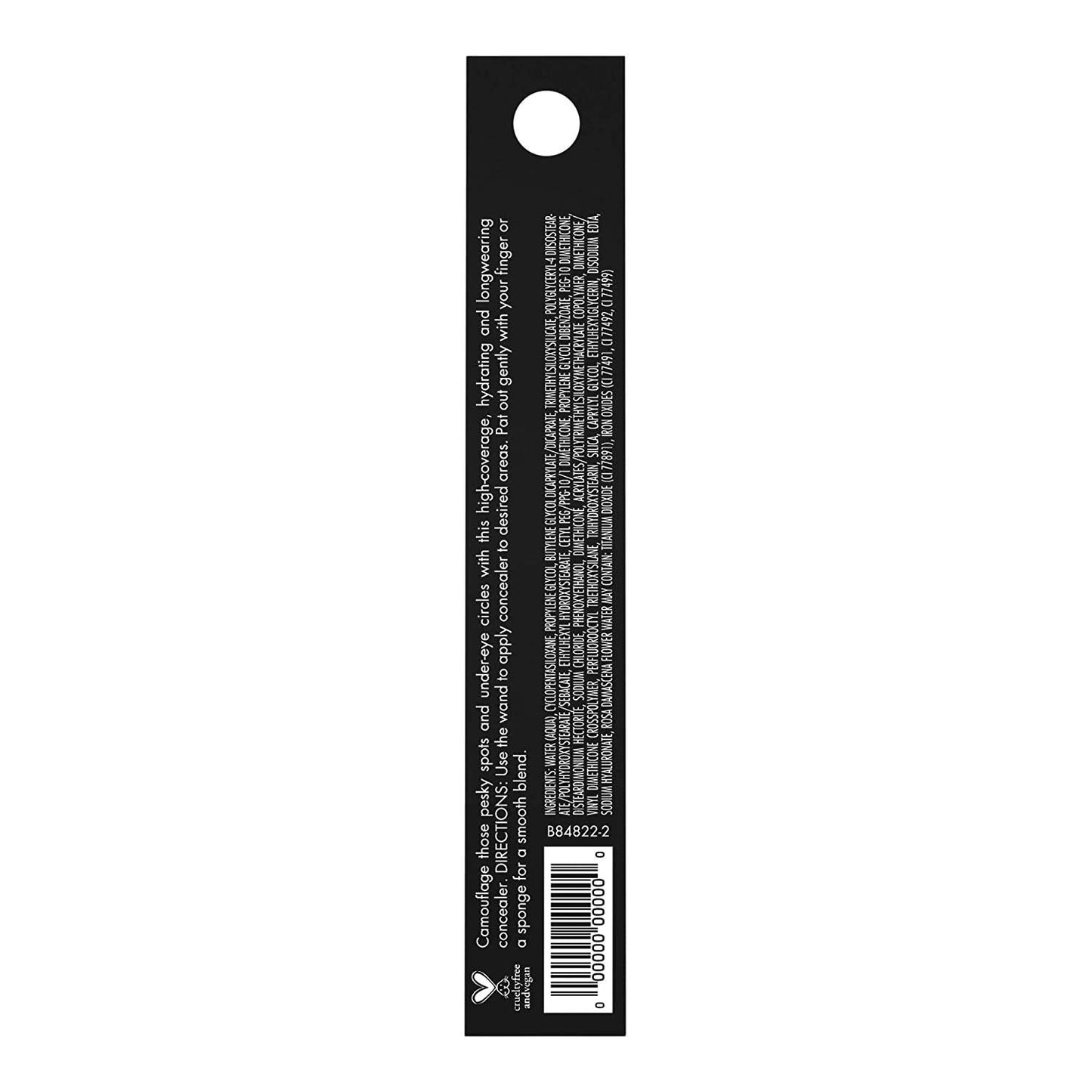 e.l.f. 16HR Camo Concealer – Full Coverage Matte Finish | Crease-Proof, Long-Lasting, Vegan & Cruelty-Free – Tan Walnut (All Skin Types)