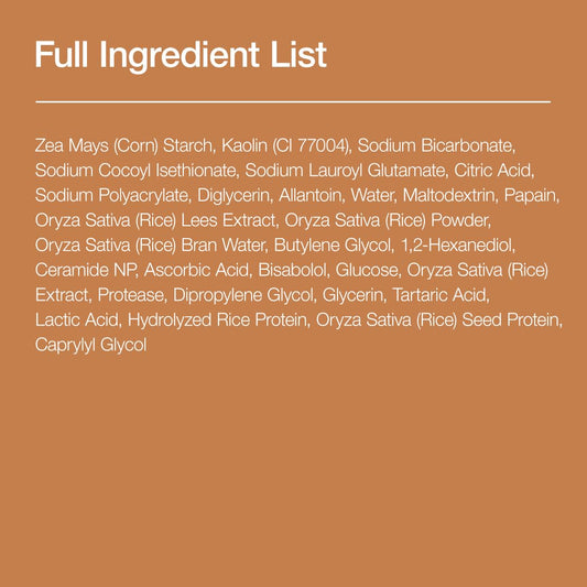 ANUA Rice Enzyme Brightening Cleansing Powder – Gentle Exfoliating Face Wash & Rice Mask for Radiant Skin (40g)