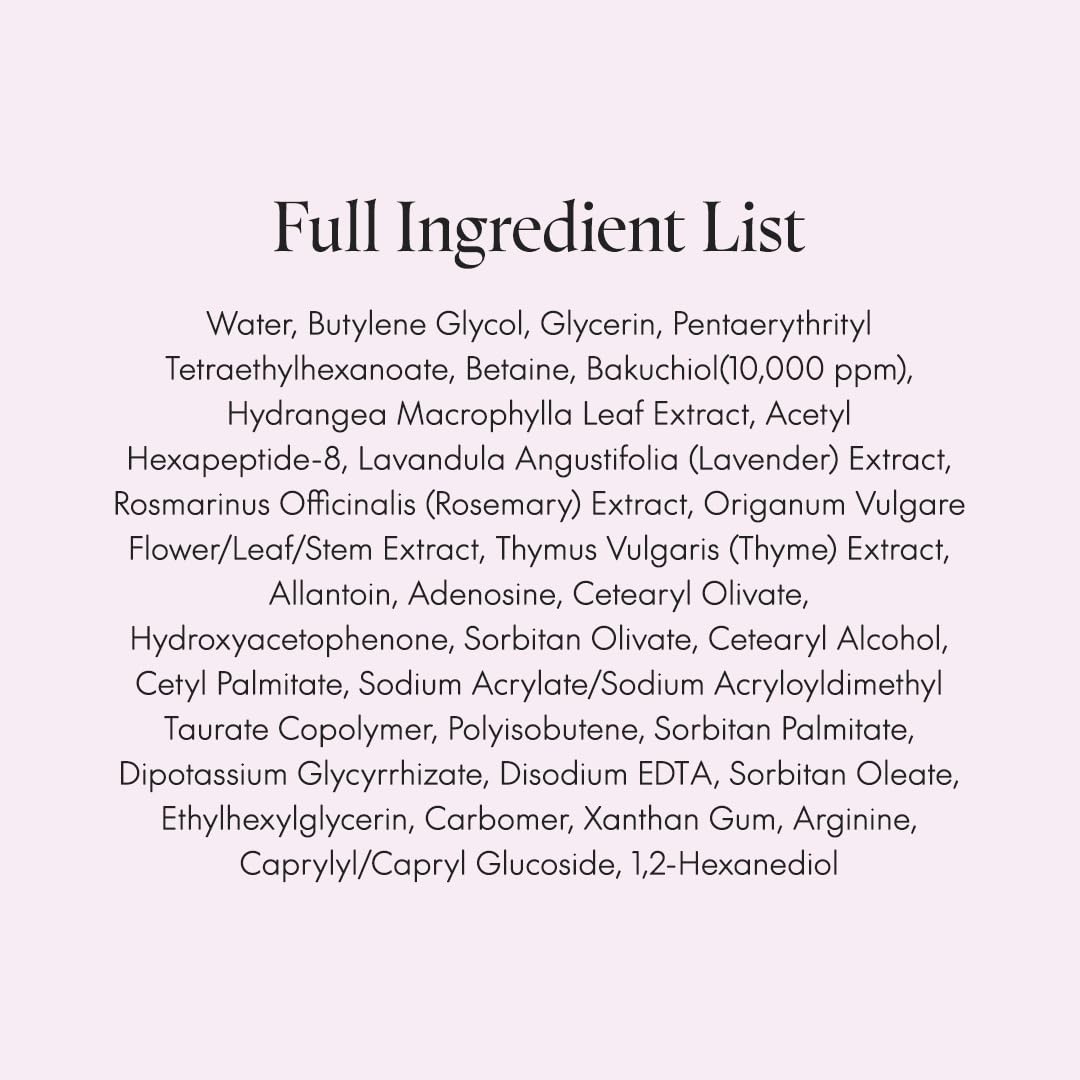 PURITO Seoul Timeless Bloom Bakuchiol Serum | Anti-Aging, Fine Line & Wrinkle Care | Korean Hydrangea, Sensitive Skin-Friendly, 30ml