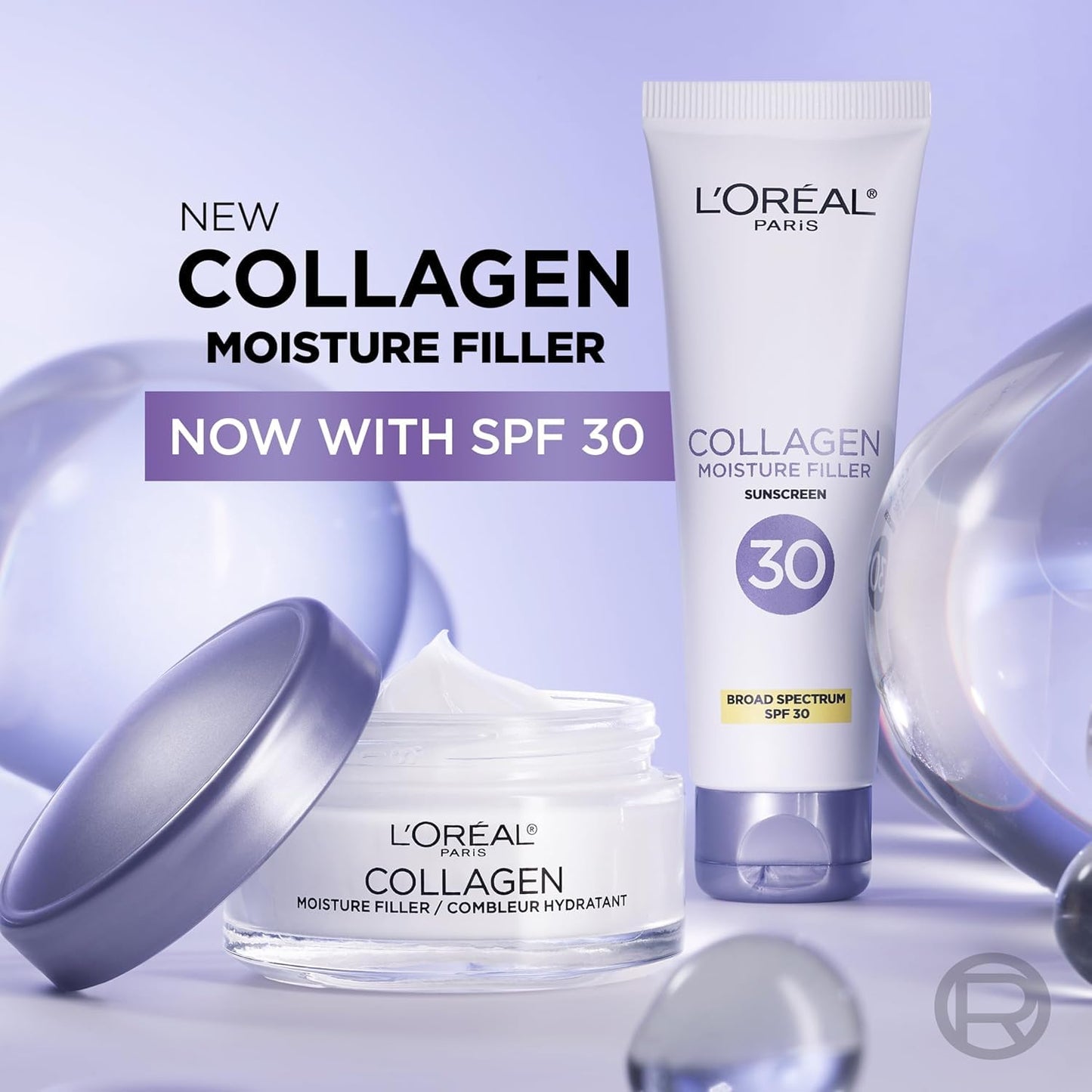 L’Oreal Paris Collagen Daily Face Moisturizer – Anti-Aging Cream for Wrinkle Reduction & Intense Hydration, 1.7 oz