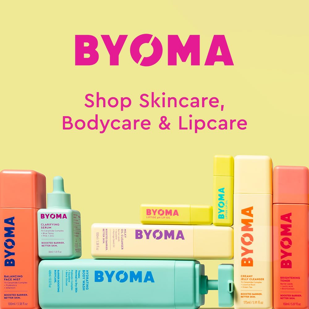 BYOMA Creamy Jelly Cleanser – Hydrating Face Wash with Tri-Ceramide Complex for Skin Barrier Repair, Gentle Makeup Remover for All Skin Types (5.91 fl oz)