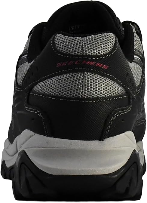 Skechers Men’s Afterburn M. Fit Sneakers | Leather Memory Foam Trainers