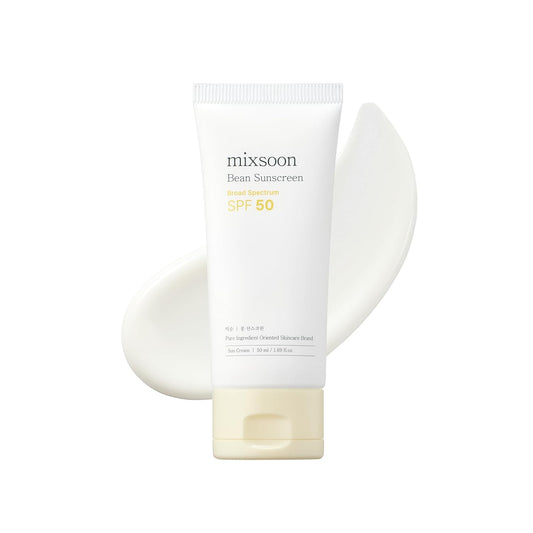 Mixsoon Bean Sunscreen SPF 50 – Lightweight Korean Sunscreen with No White Cast (50ml)