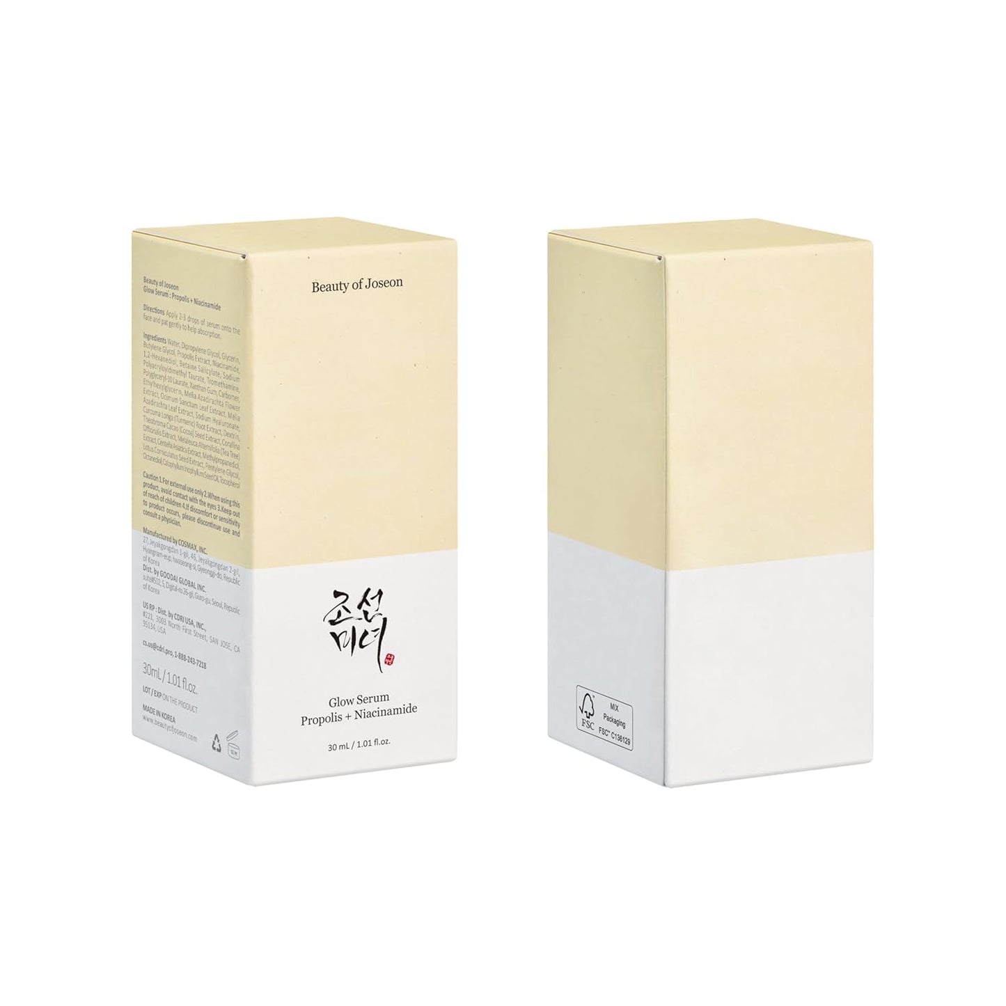 Beauty of Joseon Glow Serum with Propolis & Niacinamide – Korean Hydrating Facial Serum for Uneven Skin Tone, Dark Spots & Radiant Glow (30ml/1 fl.oz)