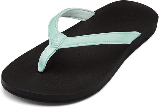 Sandalias de playa OLUKAI Puawe para mujer | Chanclas impermeables con ajuste cómodo y ultrasuave, y soporte para el arco del pie.