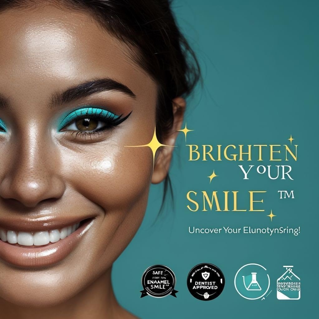 LuxuryGlow Teeth Whitening Strips – 14 Treatments, Sensitivity-Free, Natural Stain Remover with Coconut & Lemon Oils
