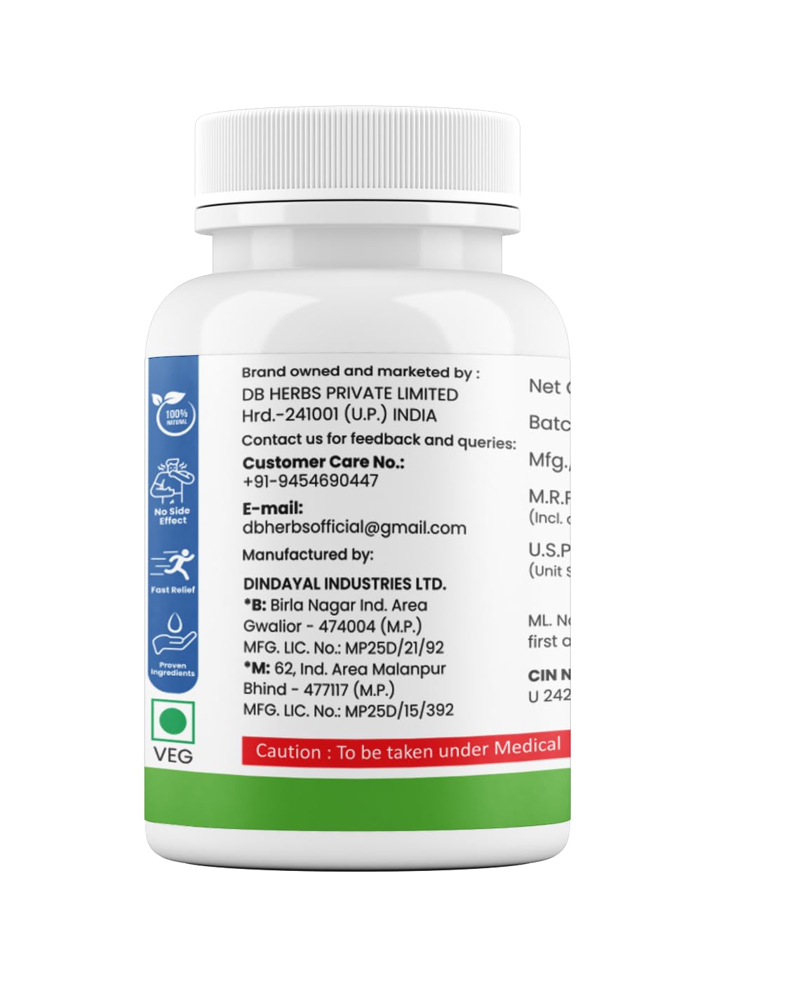 Dawaibazar Vatrogantak Capsules 30 Veg Caps | Ayurvedic Joint & Muscle Support | Relieves Pain, Inflammation & Morning Stiffness Naturally