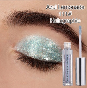 Sombra de ojos líquida con brillo y brillo PHOERA – Brillo metálico 3D, 12 colores