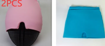 Mascarilla de gel frío LuxuryGlow 360° para aliviar el dolor de cabeza: gorro de compresa fría para migrañas y tensión ocular
