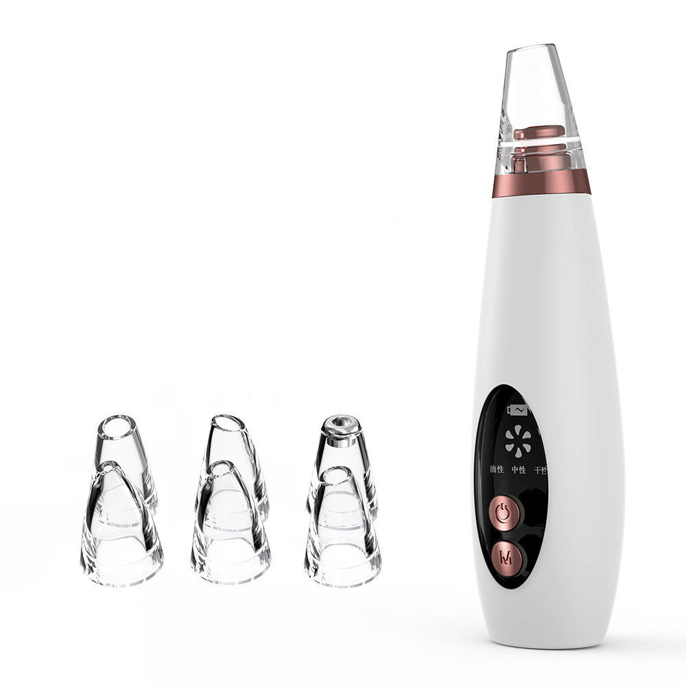 Aspirador microcristalino para puntos negros LuxuryGlow: limpiador de poros profundos