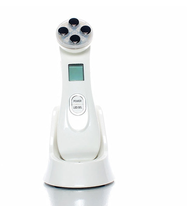 LuxuryGlow EMS RF Facial Rejuvenation Device – Skin Tightening & Anti-Aging Tool
