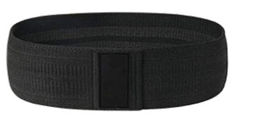 LuxuryGlow Fabric Resistance Bands Set – Non-Slip Booty Bands for Glutes & Legs