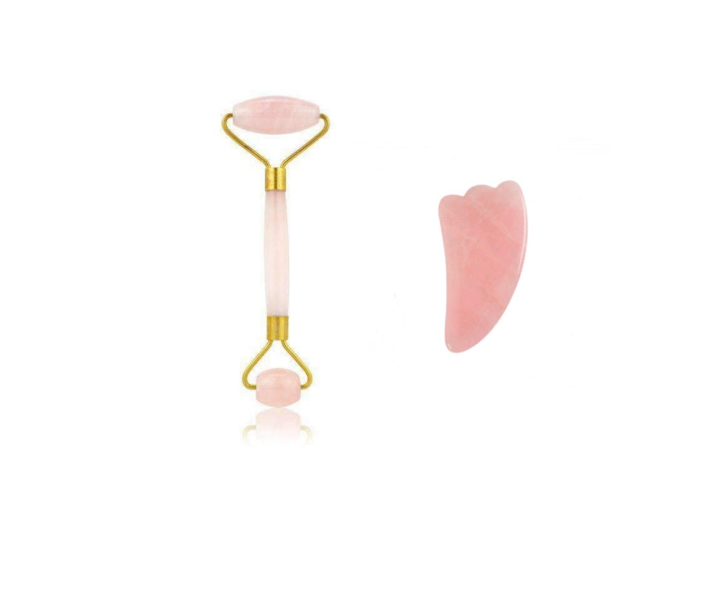 LuxuryGlow Natural Jade Facial Roller – Rejuvenating Beauty Massage Tool