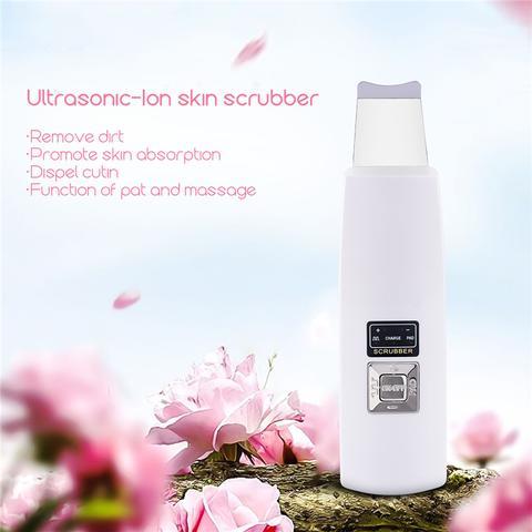 Limpiador ultrasónico de piel LuxuryGlow: limpiador facial profundo y eliminador de puntos negros