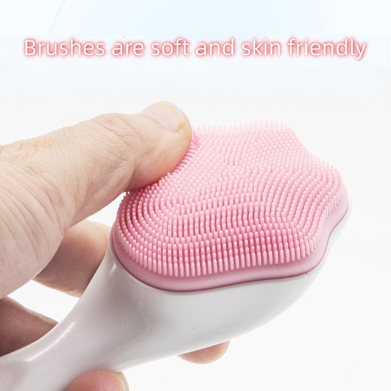 LuxuryGlow Silicone Face Scrubber Exfoliator – Soft Manual Brush for Sensitive Skin