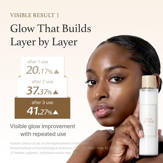 I’m From Rice Toner 150ml – Hydrating & Brightening Korean Toner with Rice Extract & Niacinamide | Vegan, Alcohol-Free & Sensitive Skin Friendly