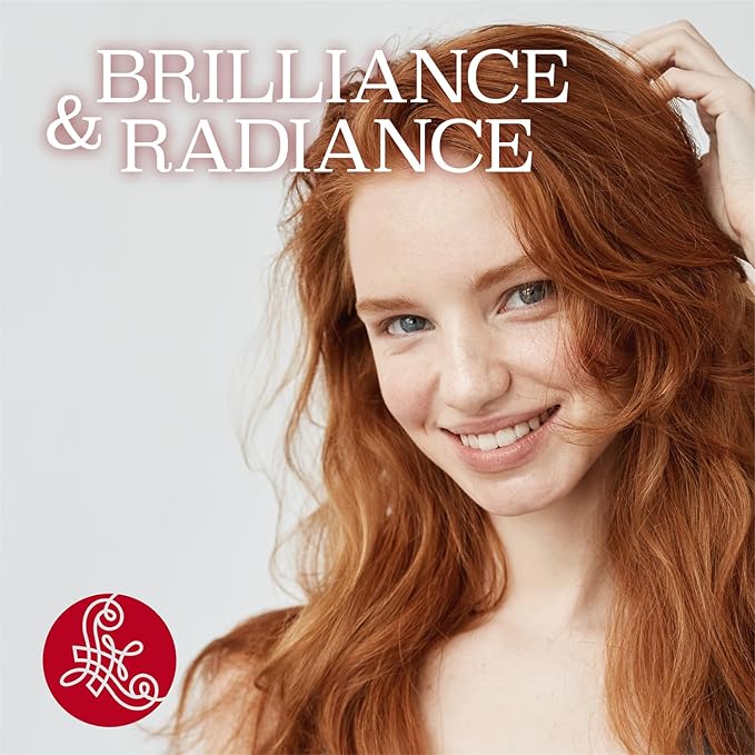 Luseta Red Hair Shampoo & Conditioner Set | Sulfate-Free, Color Protection & Copper Brightening with Pomegranate Extract (2 x 16.9 fl oz)