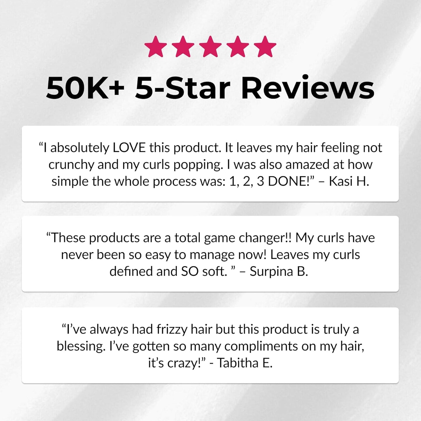 Love Ur Curls 3-Step System – Shampoo, Conditioner & Curl Cream Styler for Defined, Moisturized Curls – Sulfate-Free, Vegan, 8.5 oz Set