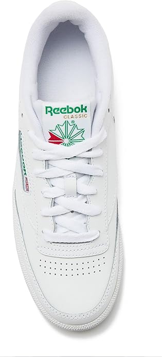 Reebok Men’s Club C 85 Tennis Shoes – Classic Leather Sneakers for Everyday Comfort