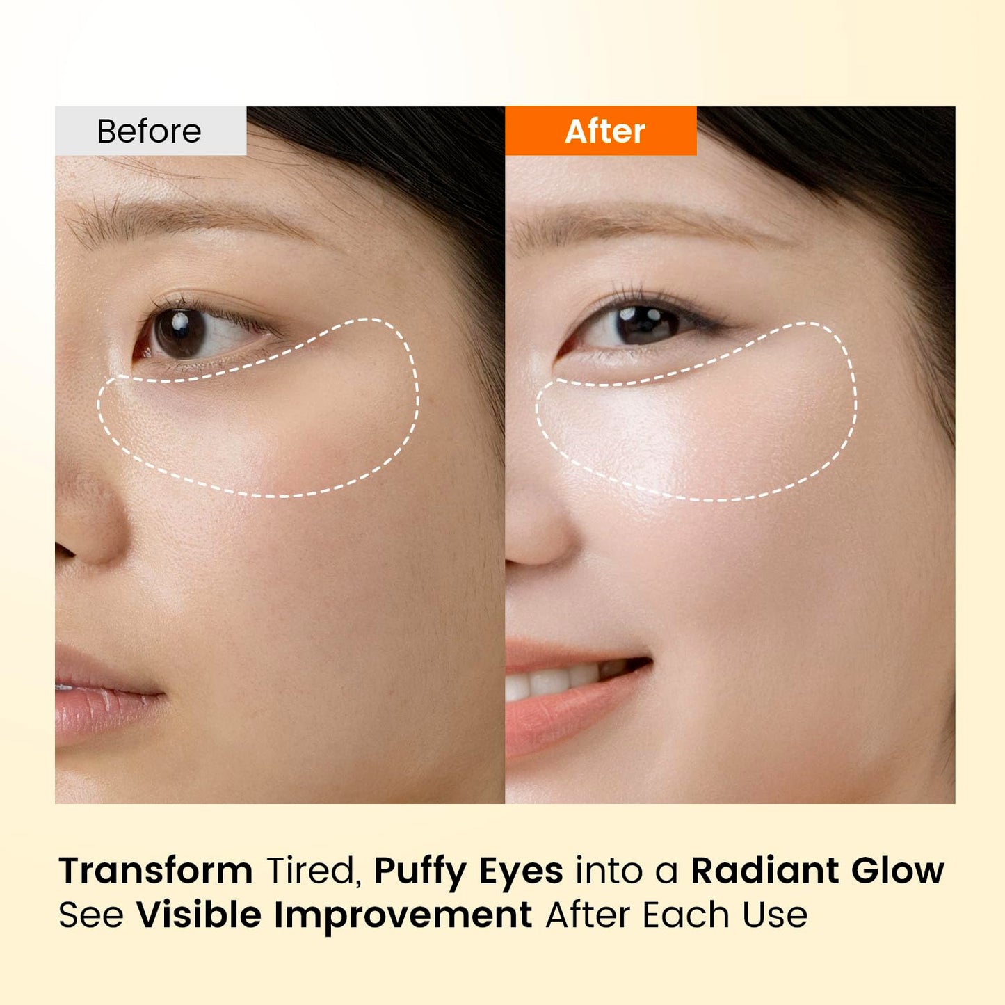 SEONGLOW Caffeine Under Eye Patches – 30 Pairs Korean Hydrogel Masks for Dark Circles, Puffiness & Fine Lines | Hydrating, Brightening & Anti-Wrinkle Care