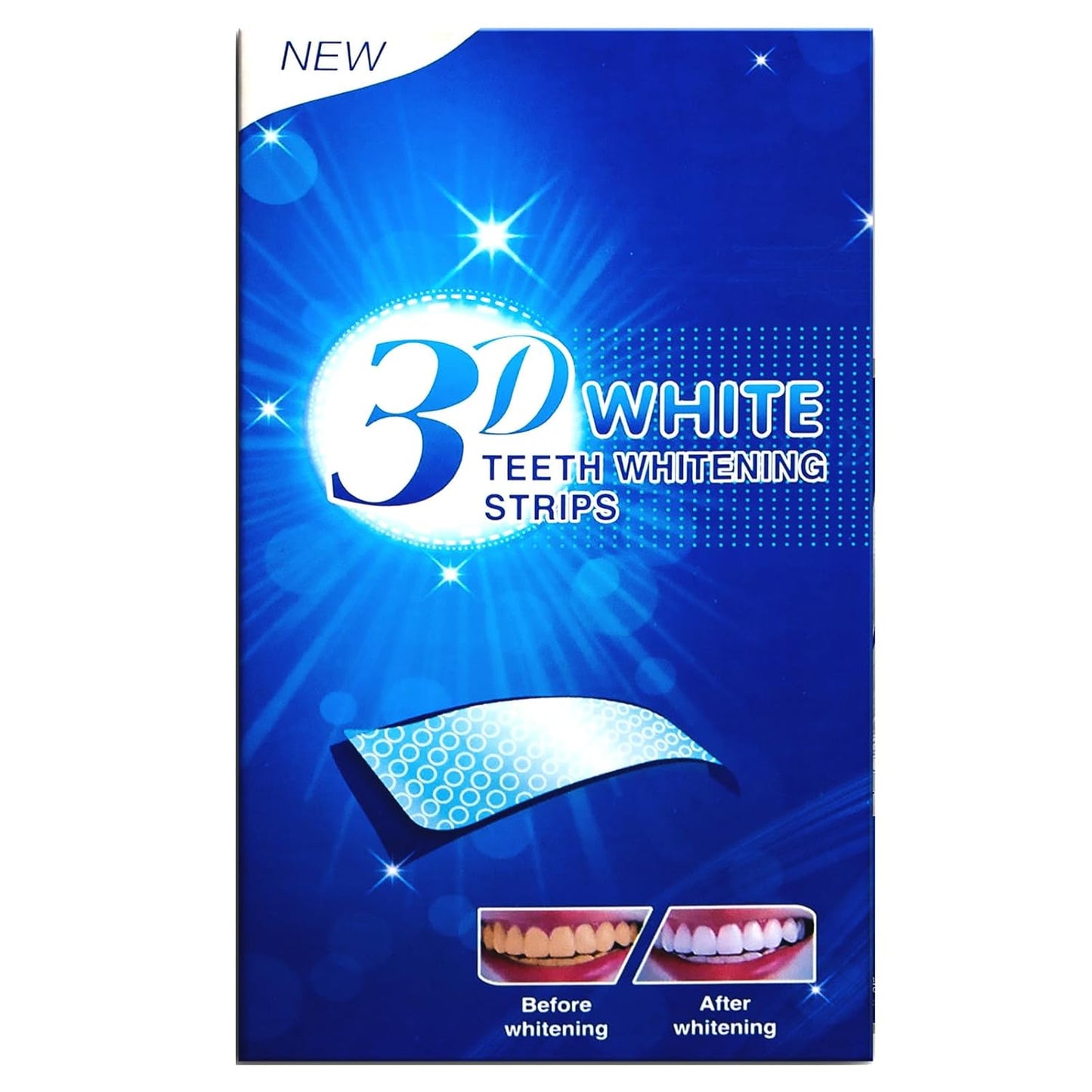 Teeth Whitening Strips Kit – 14 Treatments for Bright Smile, Stain Removal & Sensitive Teeth Care (28 Pcs)