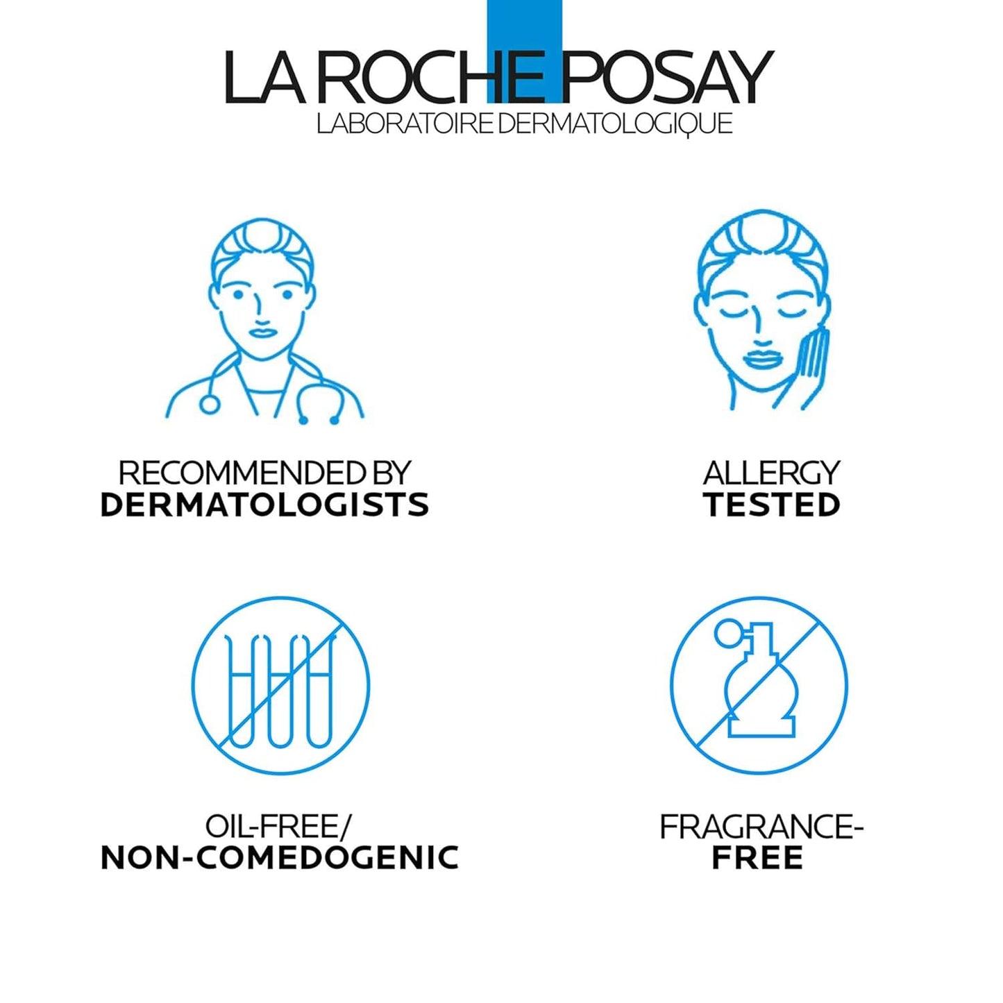 La Roche-Posay Toleriane Purifying Foaming Facial Cleanser – Oil-Free Face Wash with Niacinamide & Ceramides for Sensitive Skin, 400ml