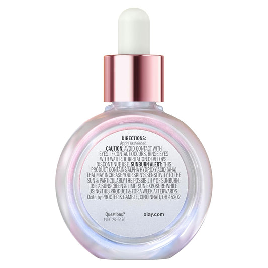 Olay Super Serum 5-in-1 Face Serum | Niacinamide, Vitamin C & E, Collagen Peptide & AHA | Brightening, Firming & Hydrating Anti-Aging Serum (1.0 oz)