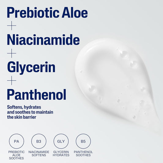 Cetaphil Cream to Foam Face Wash – Hydrating Cleanser for Dry & Sensitive Skin (16 oz)