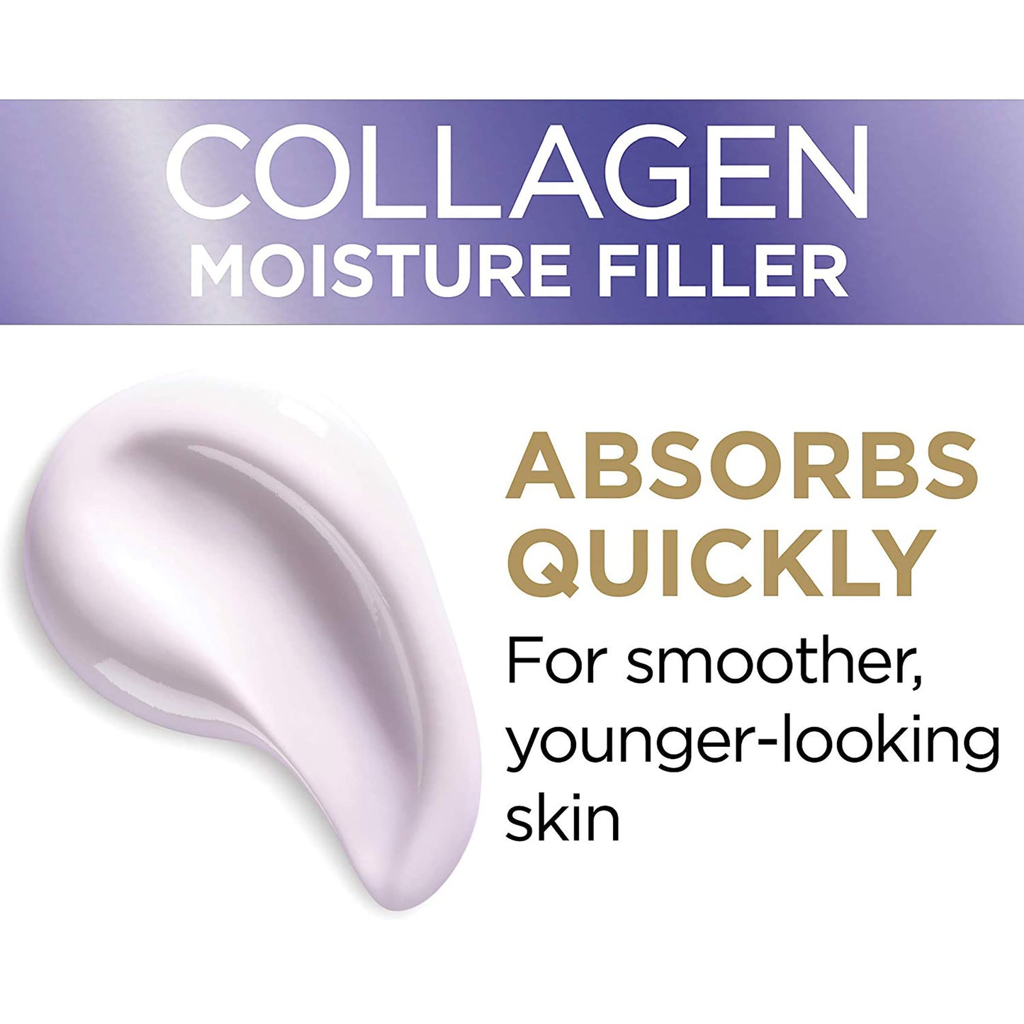 L’Oreal Paris Collagen Daily Face Moisturizer – Anti-Aging Cream for Wrinkle Reduction & Intense Hydration, 1.7 oz
