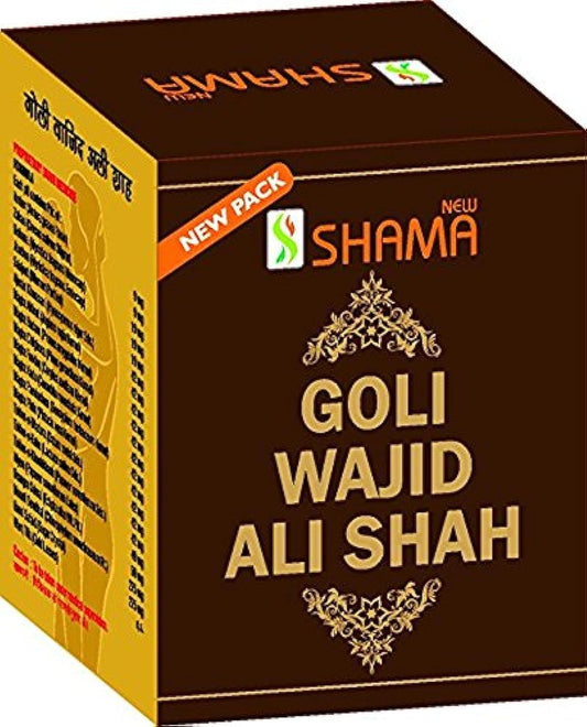 New Shama Goli Wajid Ali Shah – 10 Pills | Ayurvedic Vitality & Stamina Booster for Men
