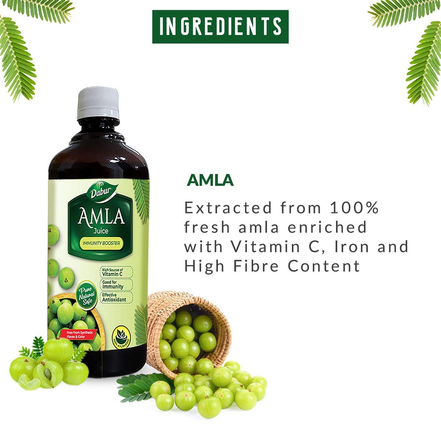 Dabur Aloe Vera Juice - 1L | Ayurvedic Health Juice For Good Skin & Hair Health | Detoxifies & Rejuvenates Skin & Body | Good For Liver & Digestive Health | Immunity Booster