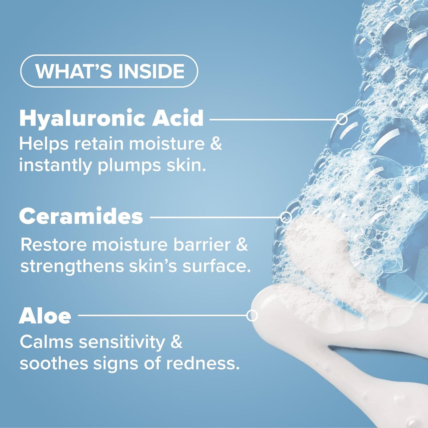 Paula’s Choice RESIST Perfectly Balanced Foaming Facial Cleanser with Hyaluronic Acid & Aloe – Anti-Aging Face Wash for Oily Skin & Large Pores, 6.4 fl oz