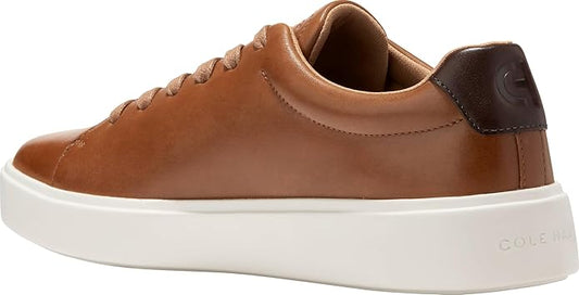 Cole Haan Men’s Grand Crosscourt Traveler Leather Sneakers – Lightweight Comfort