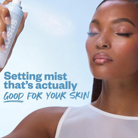 Kosas Cloud Set Airy Setting Spray – Hydrating, Alcohol-Free Makeup Mist with 12H Hold & Pore-Smoothing Finish (3.21oz)