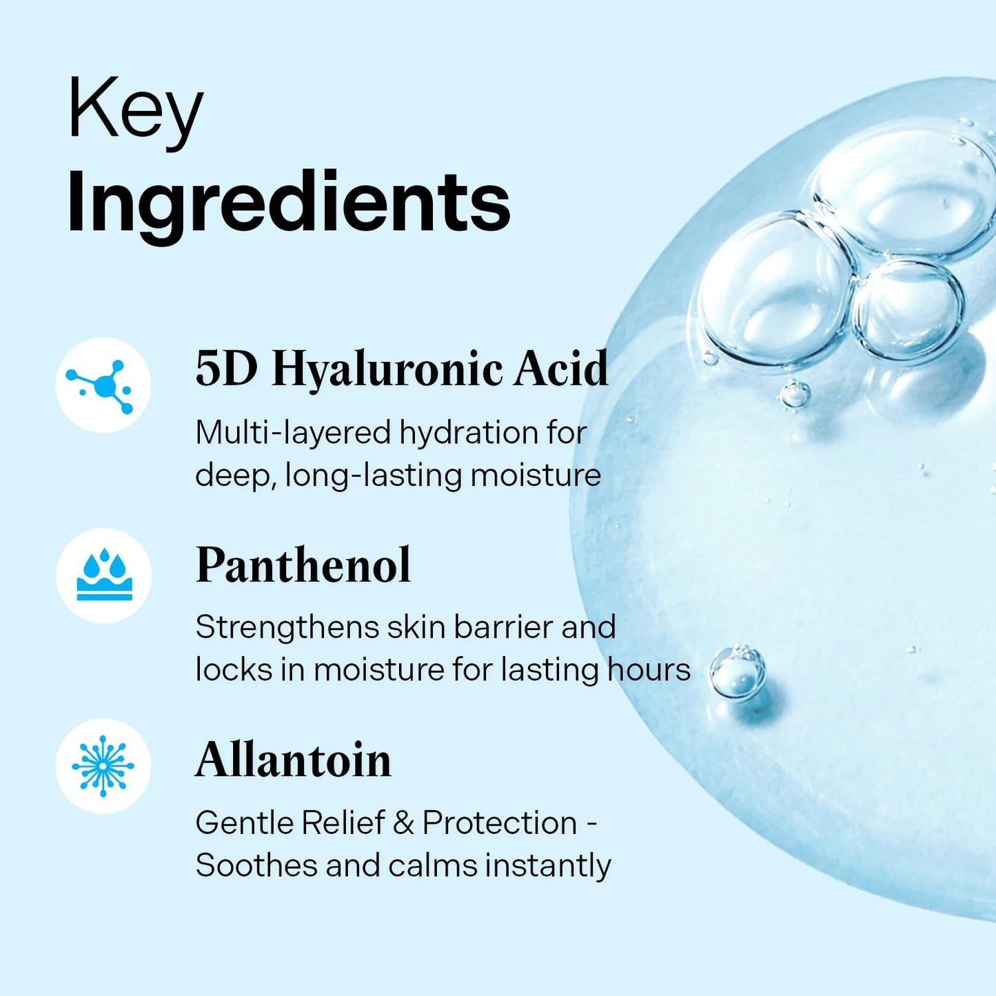 Torriden DIVE-IN Hyaluronic Acid Serum 50ml – 5D Complex for Deep Hydration, Plump & Soothing Korean Skincare