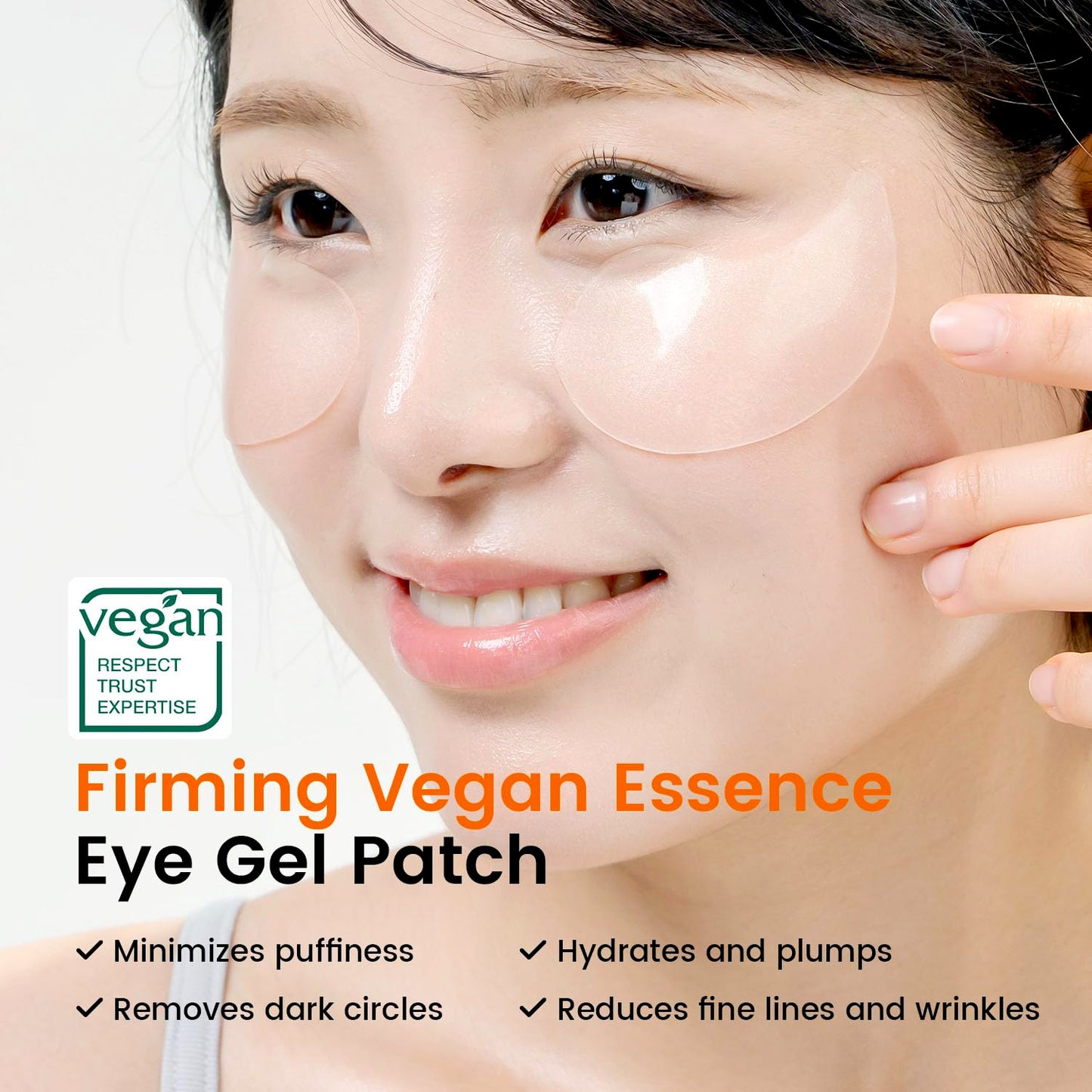SEONGLOW Caffeine Under Eye Patches – 30 Pairs Korean Hydrogel Masks for Dark Circles, Puffiness & Fine Lines | Hydrating, Brightening & Anti-Wrinkle Care