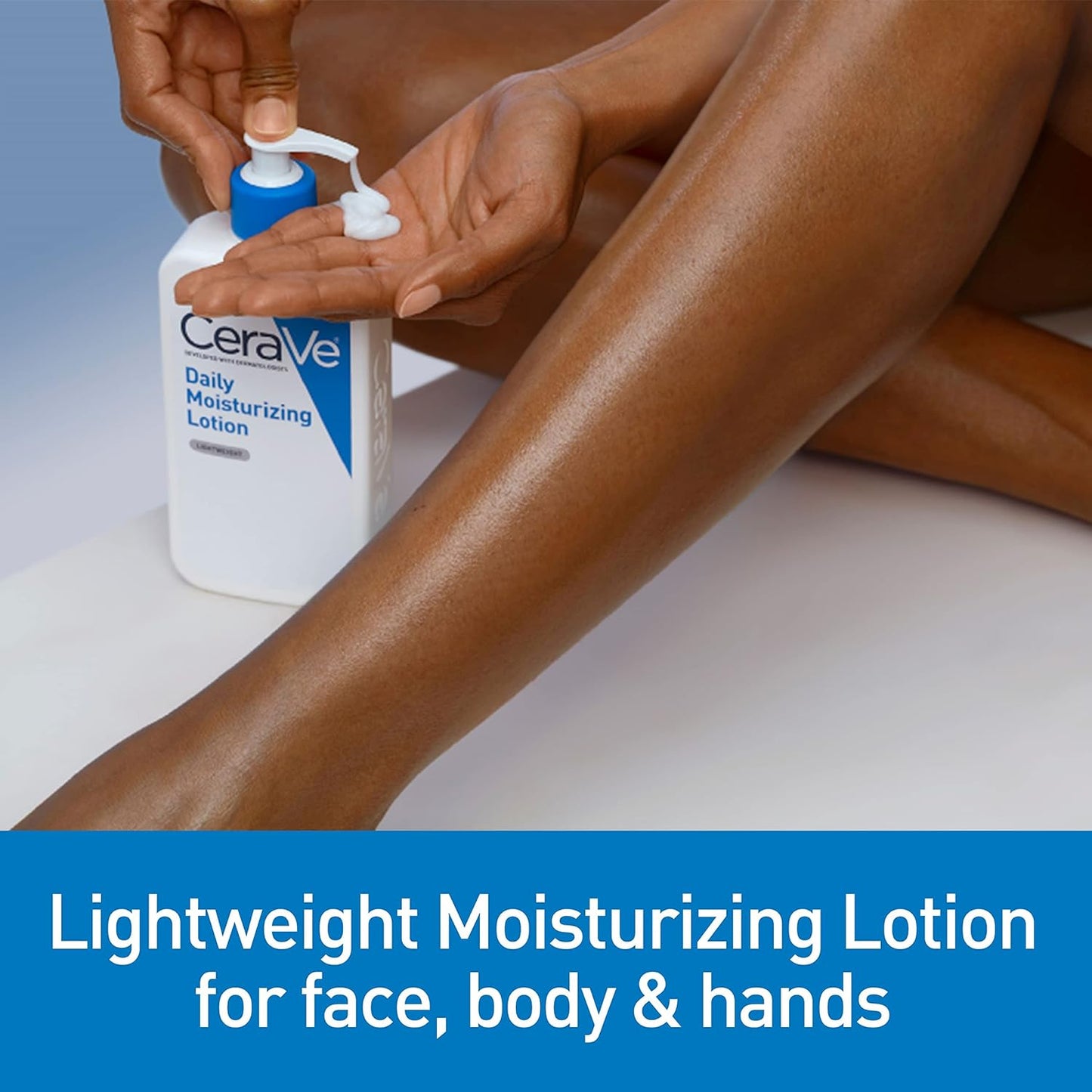 CeraVe Daily Moisturizing Lotion – 24HR Hydration for Face & Body, Fragrance-Free, Oil-Free, 562ml