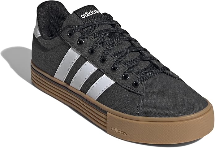 Adidas Men’s Daily 4.0 Sneakers – Comfortable Lace-Up Casual Shoes with Durable Grip
