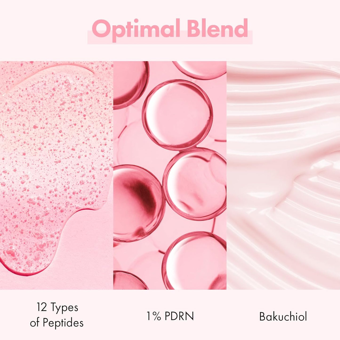 Pink Peptide 12 PDRN Serum with Salmon DNA, 12 Peptides & Niacinamide – Hydrating, Firming & Brightening Korean Skincare (33ml / 1.11 fl.oz.)
