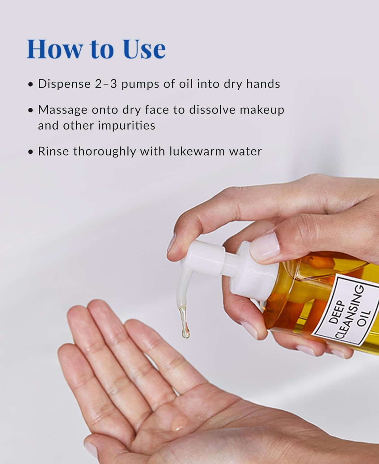 DHC Deep Cleansing Oil – Facial Cleansing Oil & Makeup Remover with Antioxidant Olive Oil, Residue-Free, Hydrating, Fragrance-Free, Suitable for All Skin Types