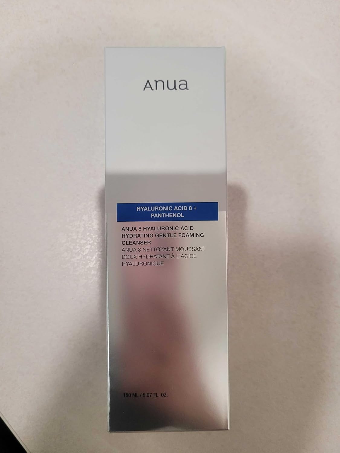 ANUA Hydrating Gentle Foaming Cleanser – Korean Face Wash with Hyaluronic Acid, Glycerin & Panthenol | Deep Clean & Moisturize for Dry Skin (150ml)