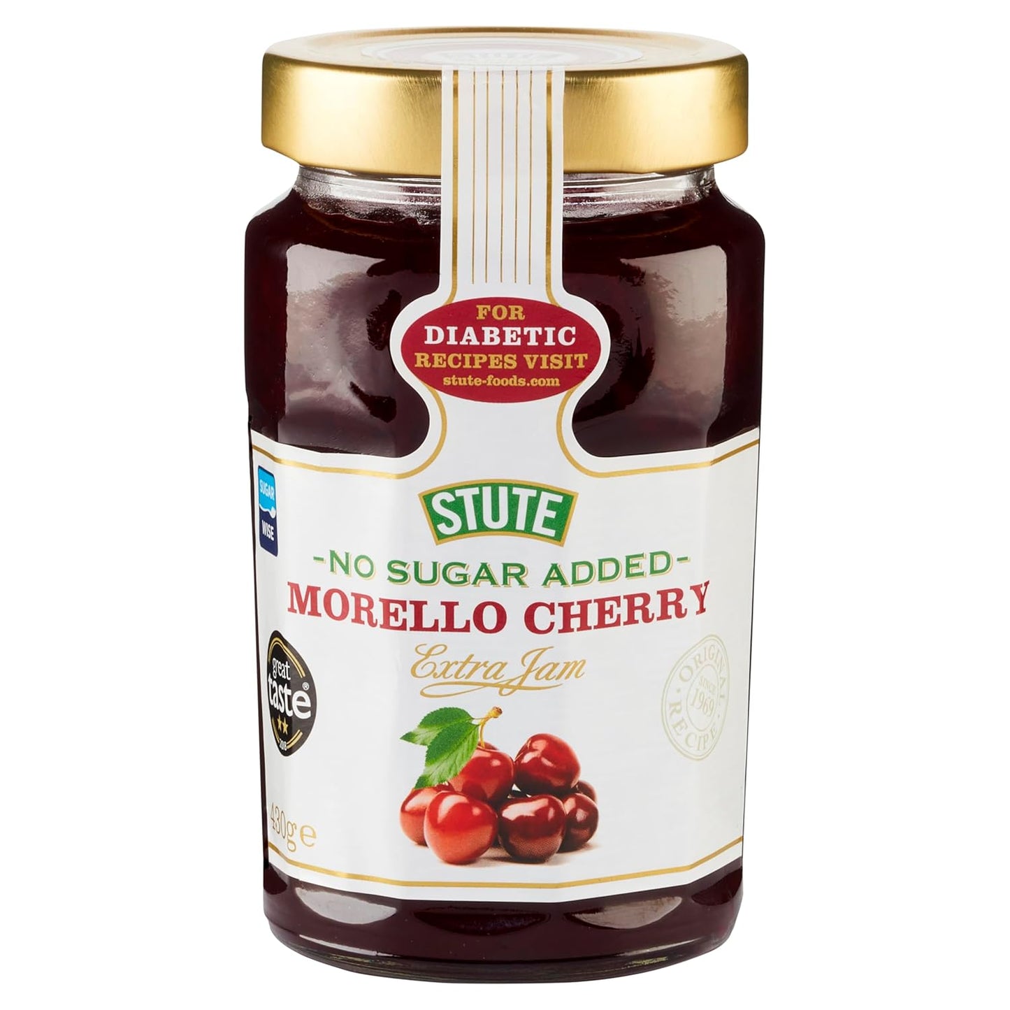 Stute Morello Cherry Extra Jam, 430 g
