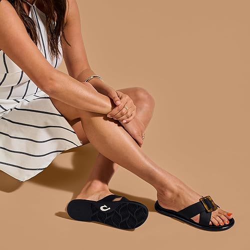 OLUKAI La'i Women’s Slide Sandals – Water-Friendly, All-Day Comfort & Style