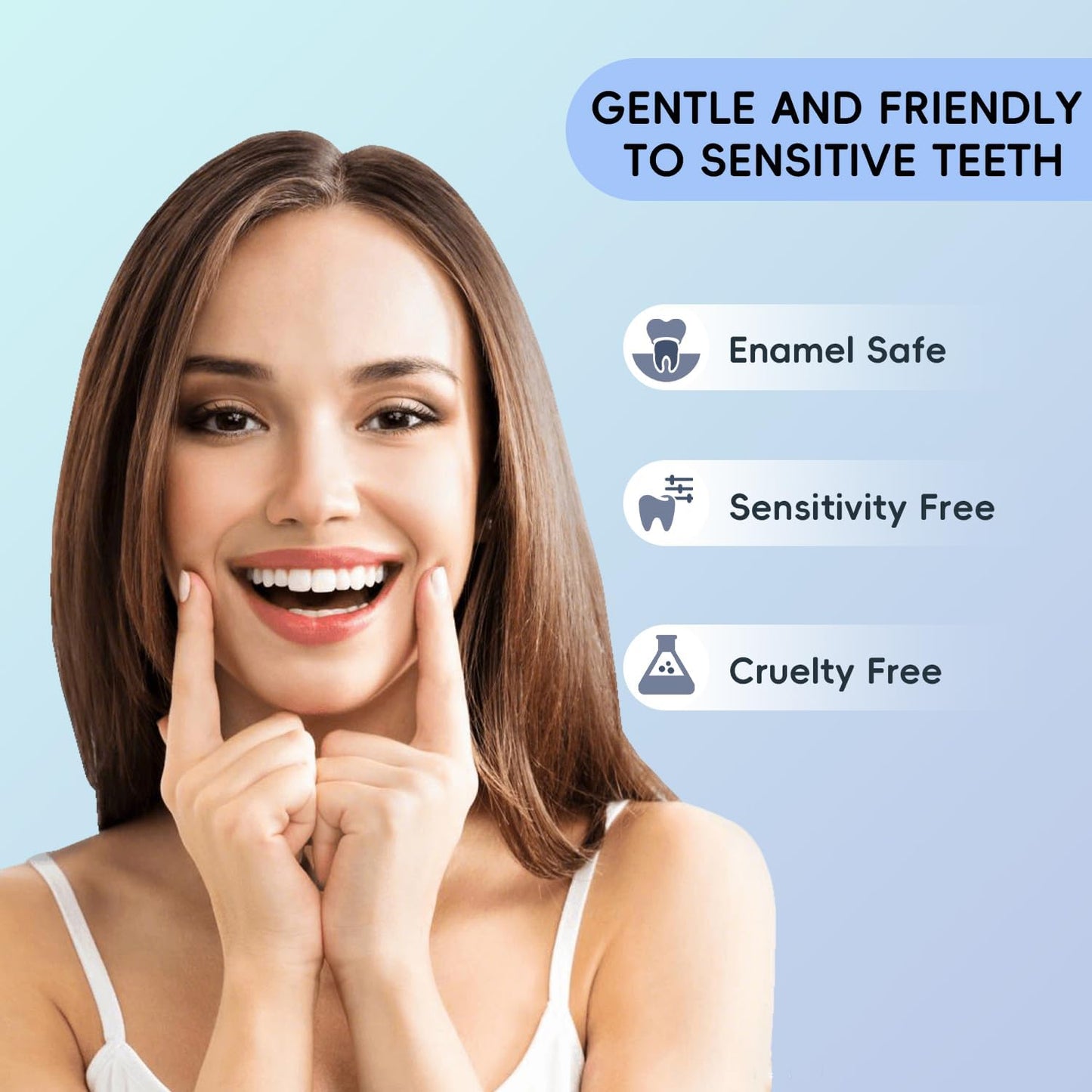 Shodu Professional Teeth Whitening Strips – Enamel-Safe, Sensitive-Friendly, Deep Stain Removal (7 Treatments, 14 Strips)