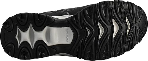 Skechers Men’s Afterburn M. Fit Sneakers | Leather Memory Foam Trainers