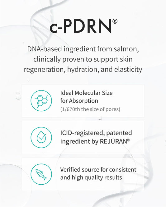 REJURAN® Nutritive Cream with Salmon DNA c-PDRN® | Deep Hydration & Anti-Aging Korean Moisturizer (1.69 fl oz)